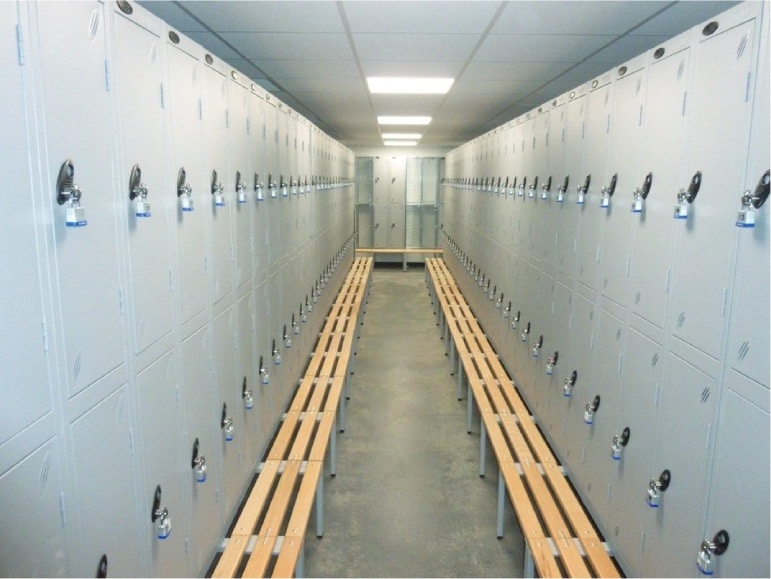 Modular Site Accommodation, locker room